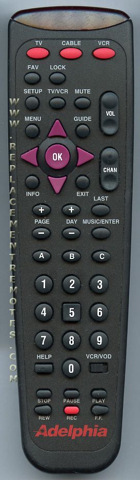 time warner cable remote buttons