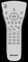 GA118WJSA,RRMCGA118WJSA,SHARP / ADMIRAL remote control manual