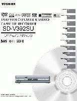 SDV392 Manual,Operating Manual,Toshiba Manuals remote control manual