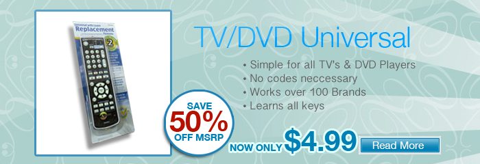 RR2UNV Now Only $4.99 each