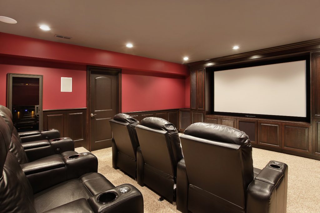 home theater for special event