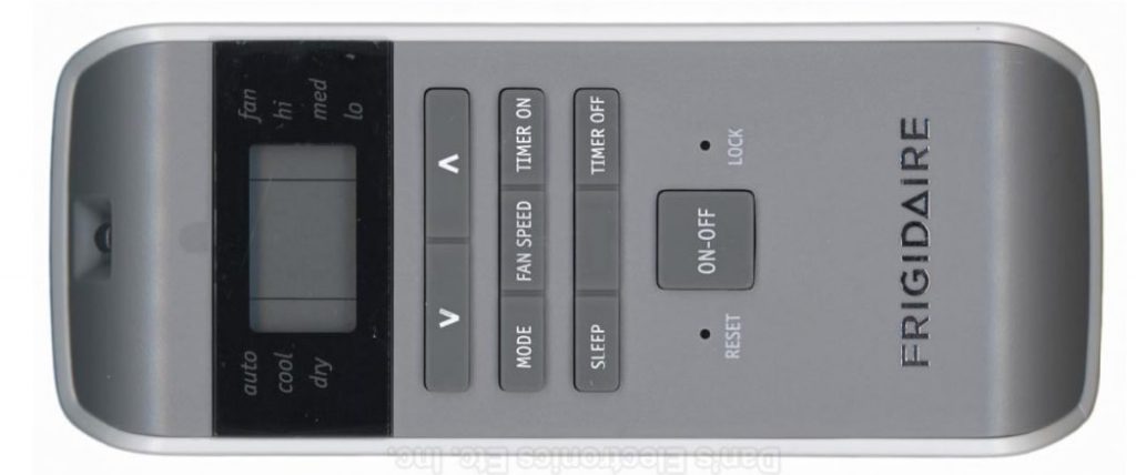 frigidaire remote control