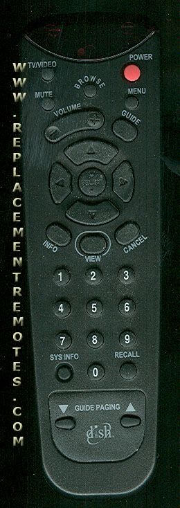 Dish-Network 123475322AA Satellite Remote Control