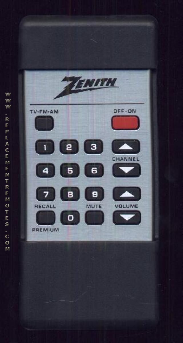 Buy Zenith 12412813 12412813 TV TV Remote Control