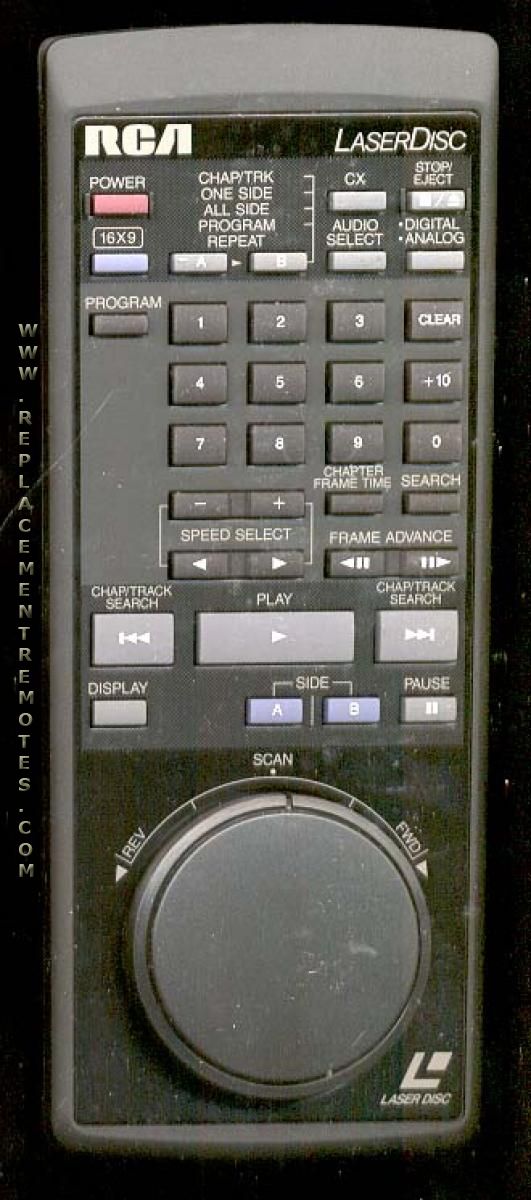 Buy RCA 211016 Laser Disc Player Remote Control