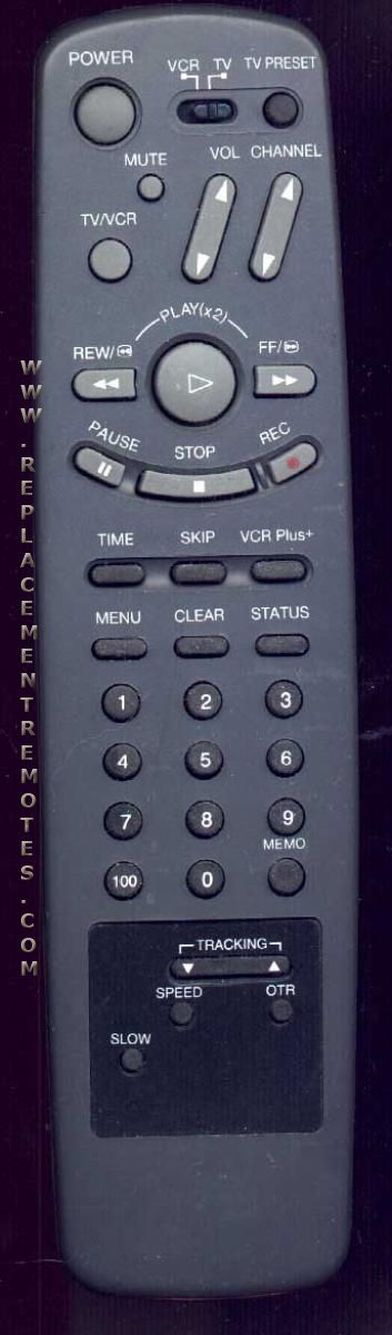 Magnavox 243814H VCR VCR Remote Control