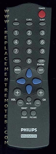 magnavox remote codes