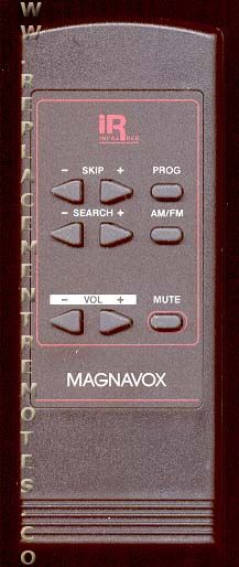 Magnavox 482221810244 Audio System Audio Remote Control
