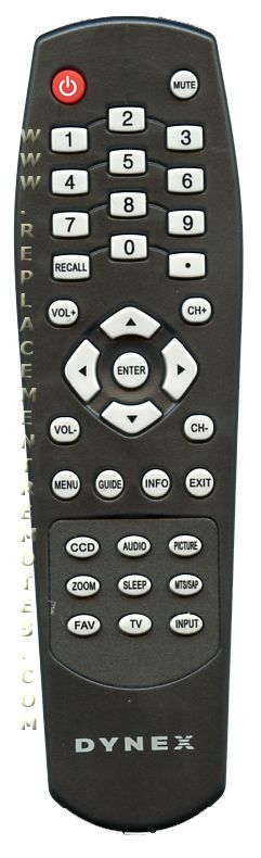 dynex tv remote