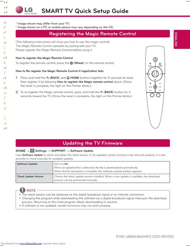 LG Magic Remote Troubleshooting Guide