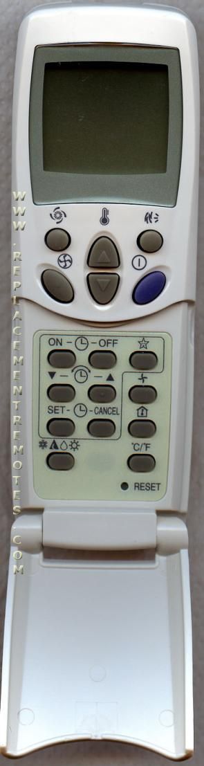 ZENITH 6711A20078B Air Conditioner Remote Control