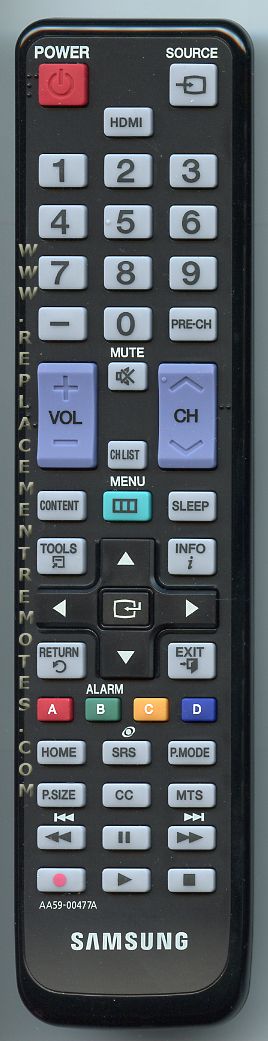 SAMSUNG AA5900477A TV Remote Control