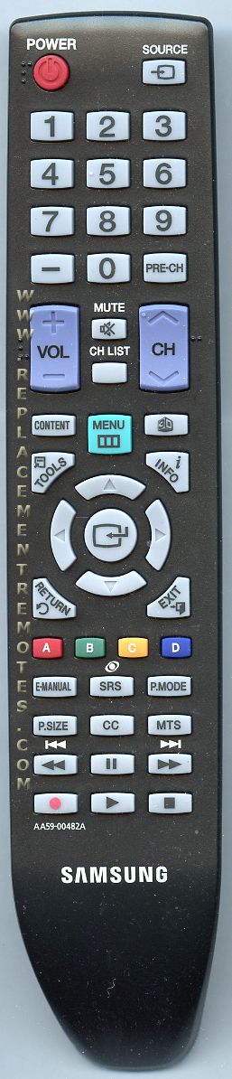 SAMSUNG AA5900482A TV Remote Control