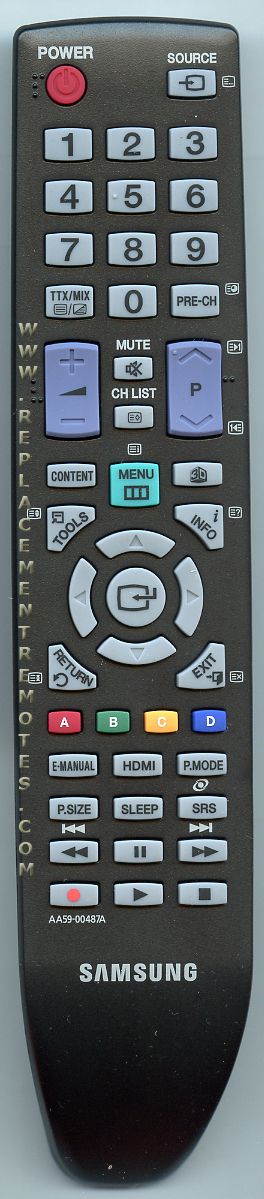 SAMSUNG AA5900487A TV Remote Control