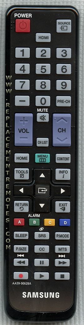 SAMSUNG AA5900628A TV Remote Control