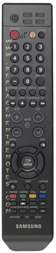 SAMSUNG BN5900598A TV Remote Control