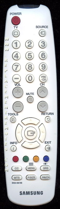 SAMSUNG BN5900678B TV Remote Control