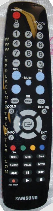 SAMSUNG BN5900686A TV Remote Control