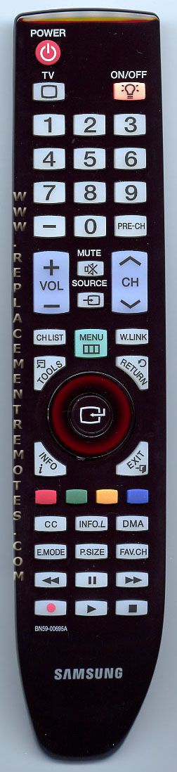 SAMSUNG BN5900695A TV Remote Control
