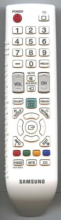 SAMSUNG BN5900885A TV Remote Control