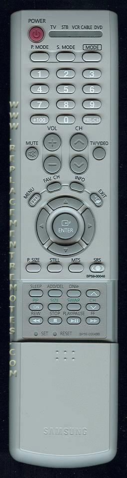 SAMSUNG BP5900048B TV Remote Control