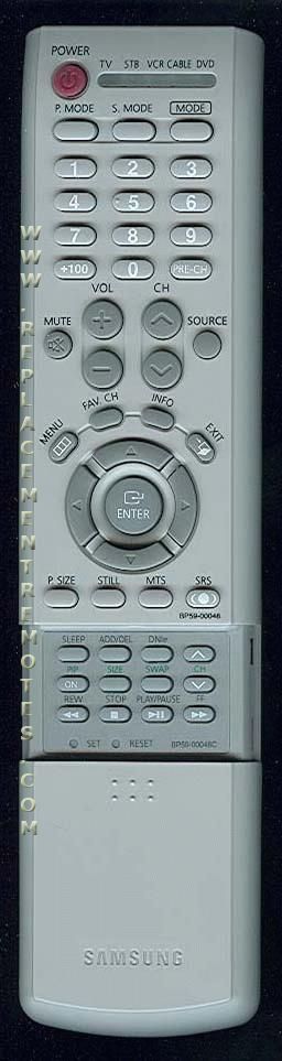 SAMSUNG BP5900048C TV Remote Control