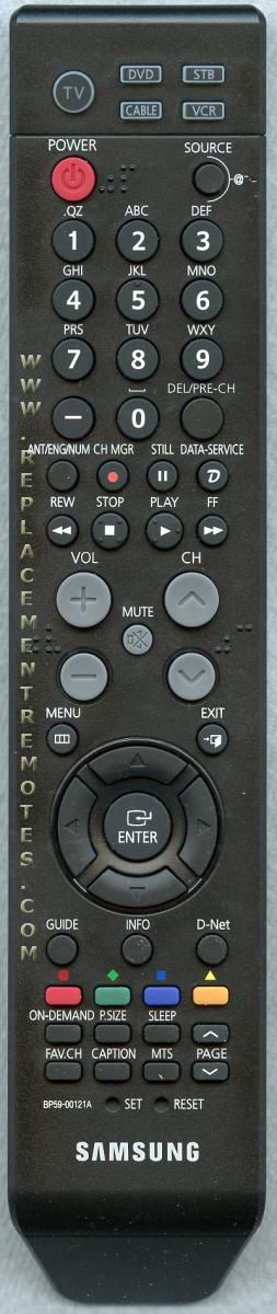 SAMSUNG BP5900121A TV TV Remote Control