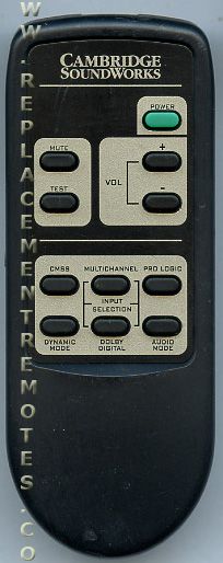 Buy Cambridge SoundWorks CBSW0001 Audio System Remote Control
