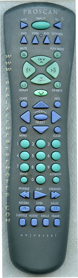 RCA CRK76DBL1 TV Remote Control