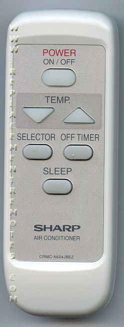 SHARP CRMCA624JBEZ Air Conditioner Remote Control