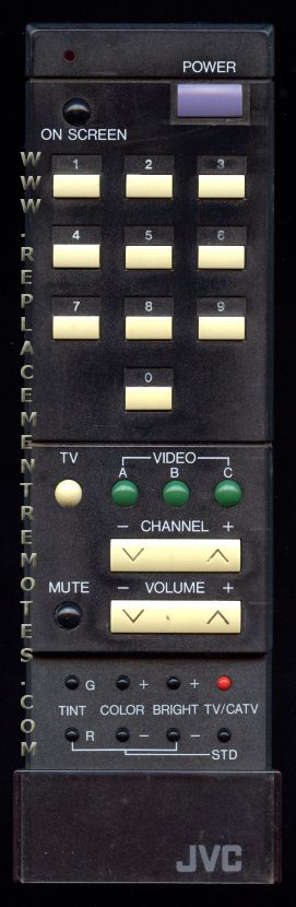 JVC CT810U TV TV Remote Control