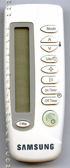 SAMSUNG ARC475 Air Conditioner Remote Control