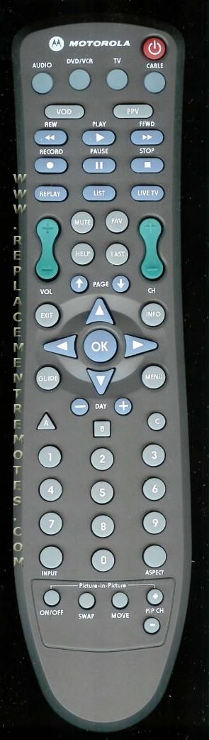 Motorola Cable Box Remote Control