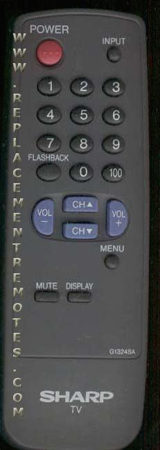 NEW SHARP Remote Control for  LC32LE450 LC32LE450U LC32LE451 LC32LE451U 