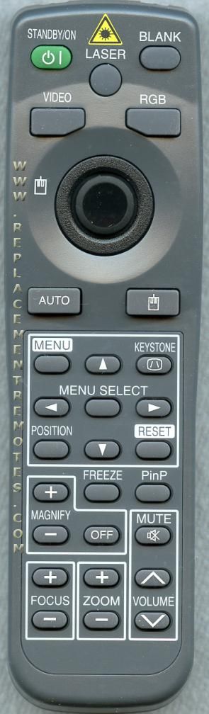 Remote Control for Hitachi HDPJ52 Projector with Laser Pointer 