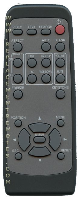 HITACHI HL02208 Projector Remote Control