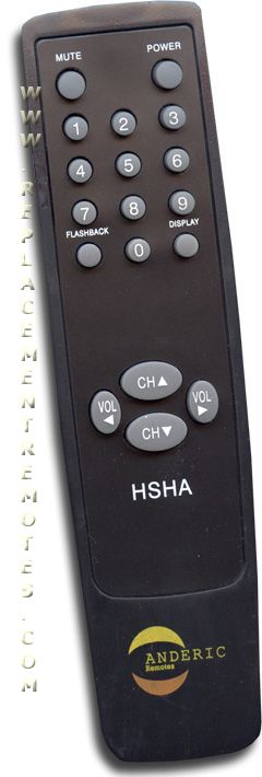 ANDERIC Simple Remote Control for Sharp TV Remote Control