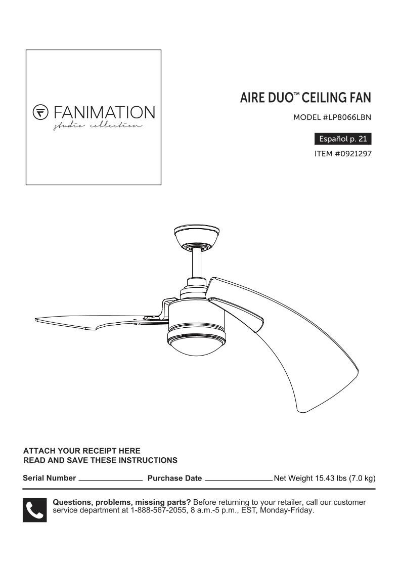 Buy HarborBreeze LP8294LBNSANTAANACEILINGFANOM LP8294LBN Santa Ana Ceiling