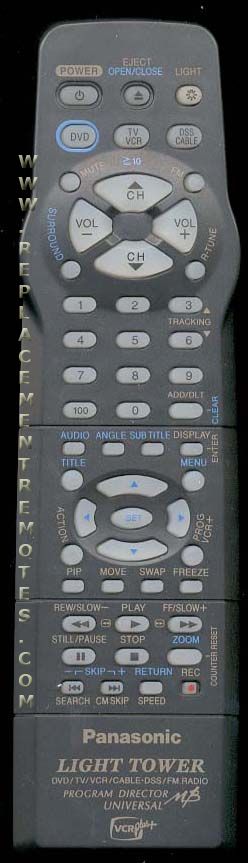 Buy Panasonic Lssq0245 Dvd Vcr Combo Player Remote Control Buy Panasonic Lssq0245 Dvd Vcr Combo Player Remote Control