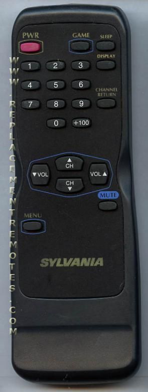 SYLVANIA N0139UD TV Remote Control