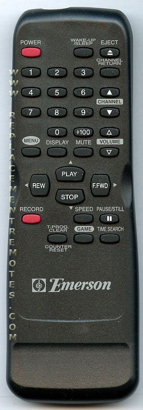 emerson television remote control