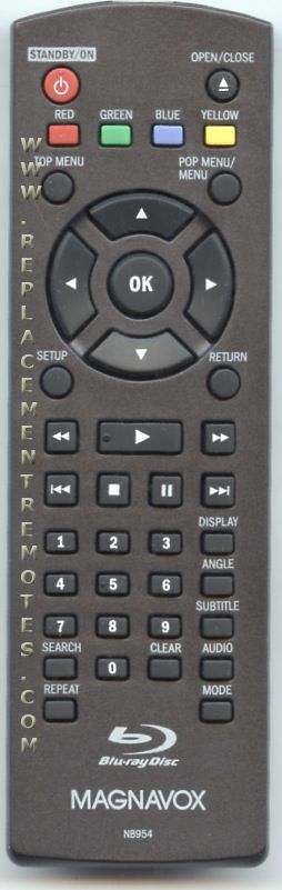 magnavox remote codes dvd player