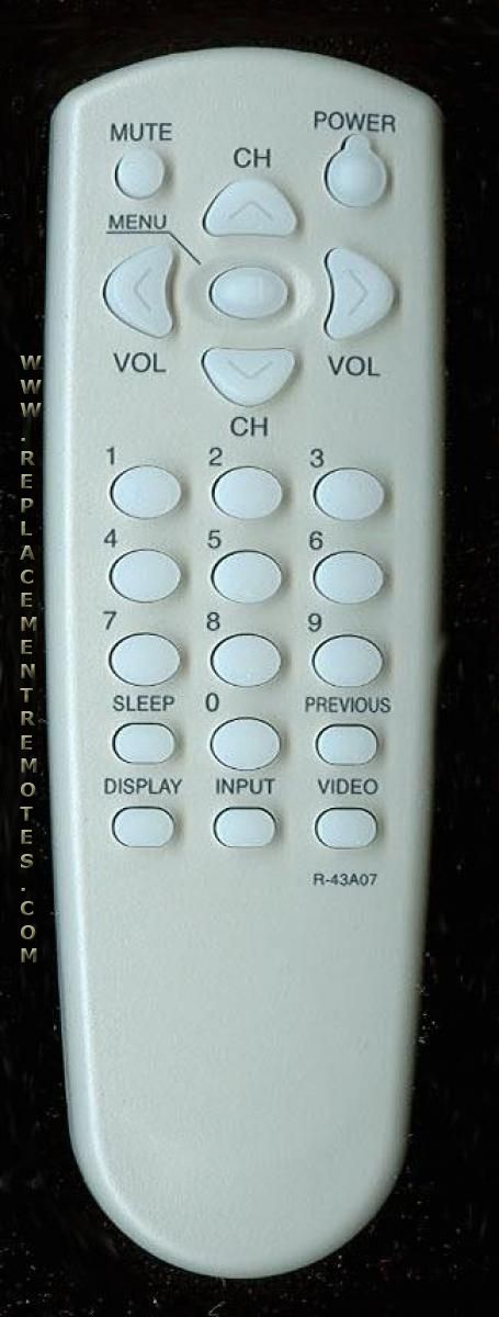Daewoo remote controller