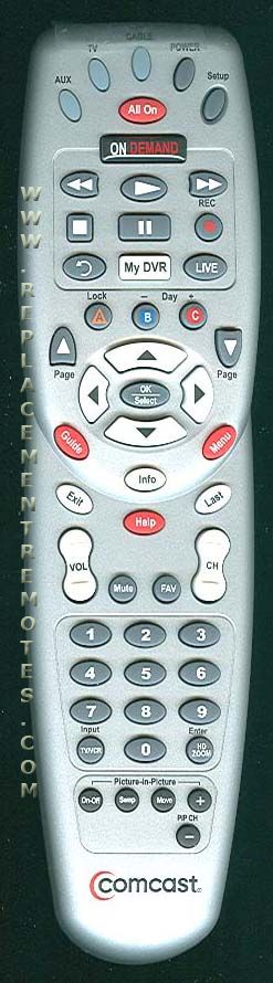 Comcast RC1475501/00MB Cable Remote Control