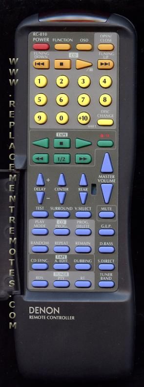 DENON RC810 Projector Remote Control
