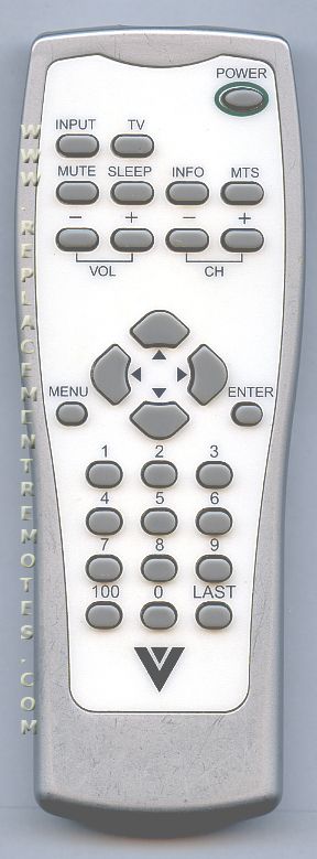 VIZIO RCL13 TV Remote Control