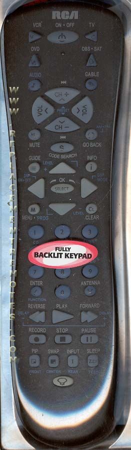 RCA RCU600BL Advanced Universal Remote Control