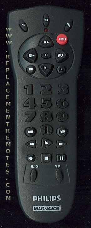 magnavox universal control codes