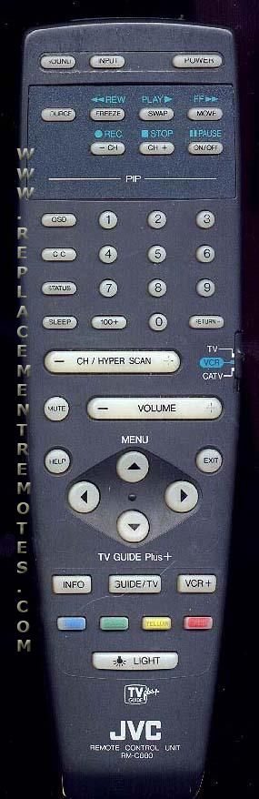 JVC RMC880 TV Remote Control