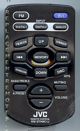 remote sound control bar system kenwood rm jvc